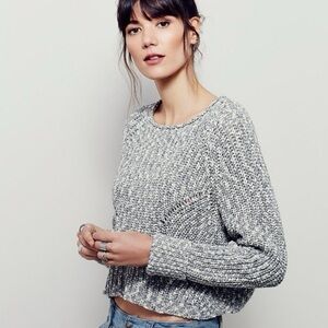 Free People Adore Me Always Crop Sweater, Size XS